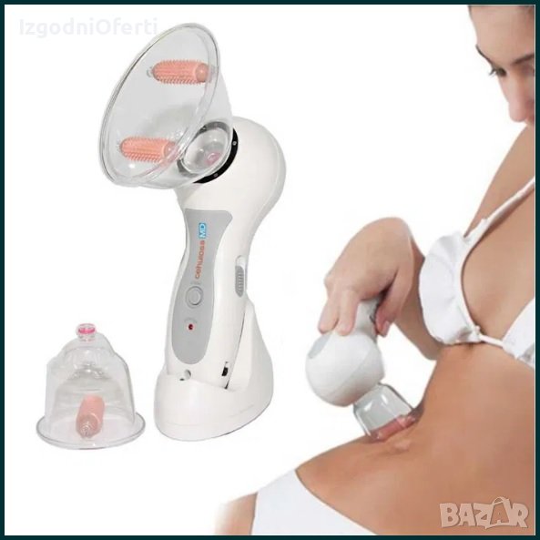 Антицелулитен масажор Celluless MD. Вакуумен масаж антицелулит целулит, снимка 1