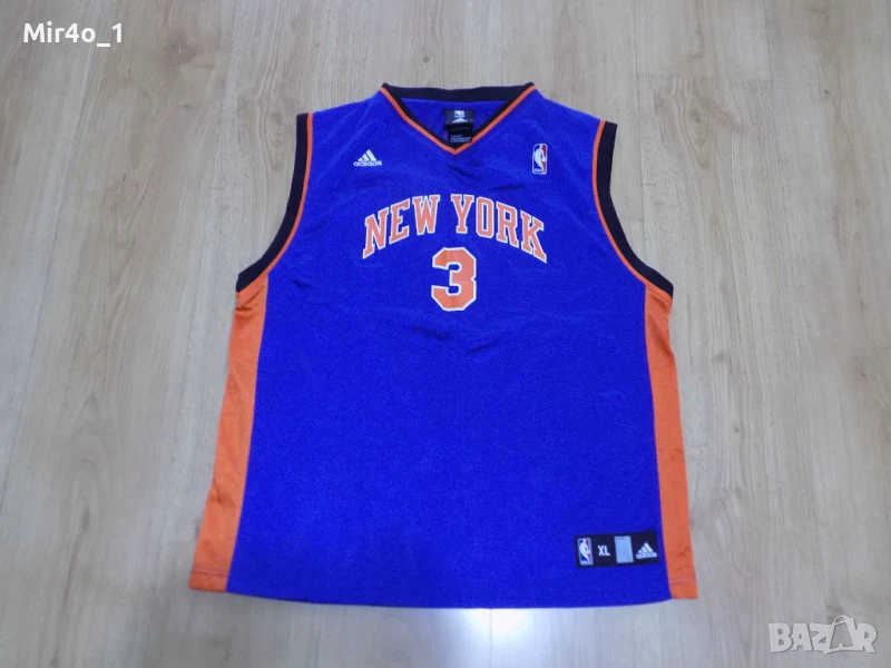 баскетболен потник new york knicks marbury #3 nba adidas екип тениска спорт оригинал мъжки S/M, снимка 1