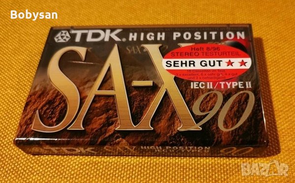 Аудио касети TDK SA-X 90 , снимка 1