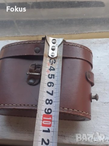 Стар английски кожен калъф за бинокъл, снимка 7 - Антикварни и старинни предмети - 53339827