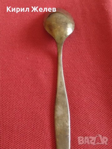 Стара лъжичка за кафе чай СССР с маркировка за КОЛЕКЦИЯ ДЕКОРАЦИЯ БИТОВ КЪТ 29192, снимка 6 - Други ценни предмети - 43832416