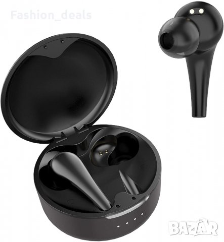 Нови безжични Стерео Bluetooth 5.0 слушалки earbuds с микрофон Android iOS 