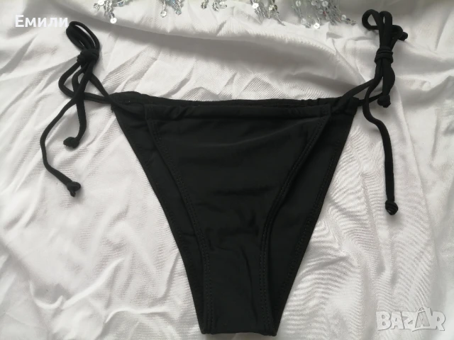 Нов комплект дамски бански от две части с блестящи цветни пайети р-р L и XL, снимка 7 - Бански костюми - 50620613