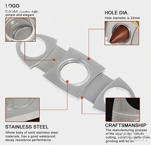 Резачка за пури - Cohiba, снимка 3 - Други - 27251994