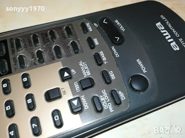 alwa RC-6AR02 big audio remote control-ВНОС SWISS 2504231723, снимка 11 - Ресийвъри, усилватели, смесителни пултове - 40484599