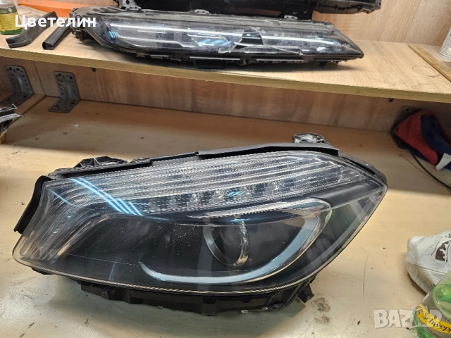 Ляв фар Mercedes A класа W176 lqv far мерцедес а класа, снимка 3 - Части - 51242008