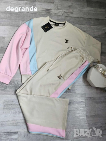 📌 Нов модел Дамски комплект Louis Vuitton, снимка 3 - Спортни екипи - 53063215