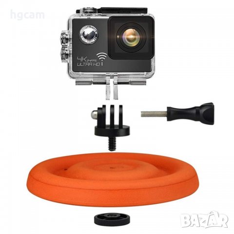 Непотъващо фризби - плувка за екшън камера - GOPRO HERO, SJCAM, XIAOMI, снимка 2 - Чанти, стативи, аксесоари - 27784811