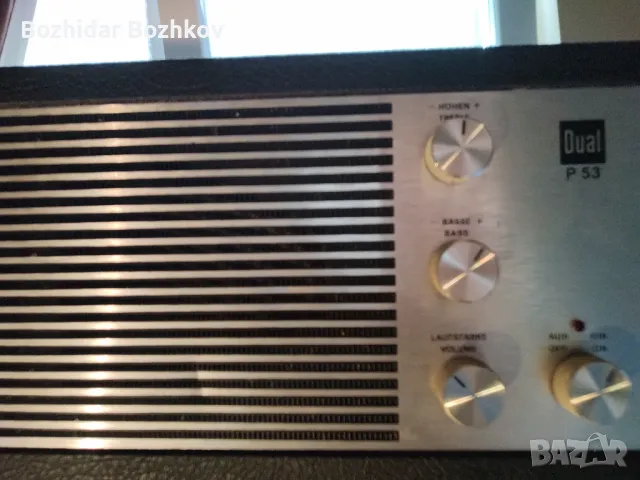 Стар грамофон DUAL  P 53, снимка 2 - Други ценни предмети - 47498819