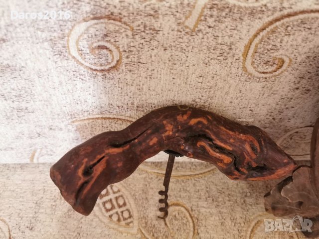 Стара закачалка и тирбушони , снимка 11 - Антикварни и старинни предмети - 39361236