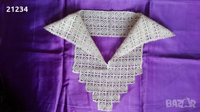 плетени якички на една кука, снимка 2 - Други - 33506211