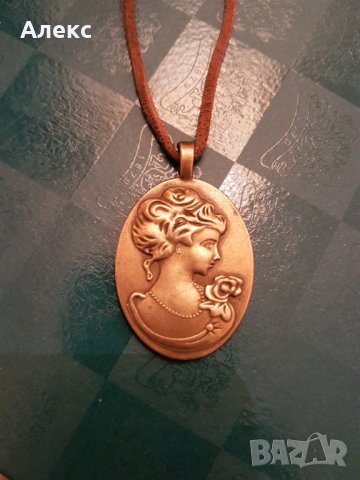 Старо бронзово колие–Отлично!, снимка 2 - Колиета, медальони, синджири - 27607664