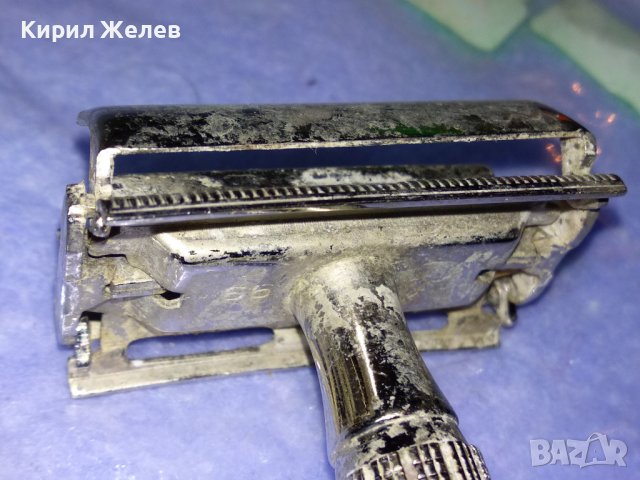 Стара РЕТРО КОЛЕКЦИОНЕРСКИ РЯДЪК МОДЕЛ САМОБРЪСНАЧКА ЖИЛЕТ с МАРКРОВКИ 12486, снимка 17 - Колекции - 43805891