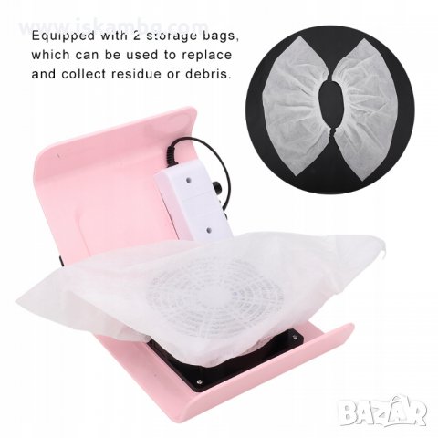 КОД 3190 - Прахоуловител за маникюр мощност 30 вата, снимка 6 - Продукти за маникюр - 33491421