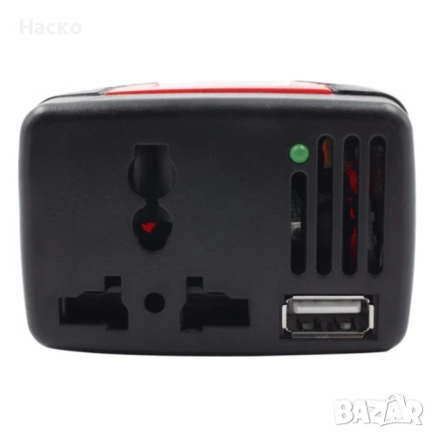 Преобразувател на напрежение 12V - 220V 150w, инвертор, снимка 3 - Друга електроника - 53441591