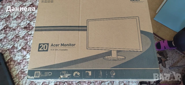 Монитор Acer K202HQL
, снимка 5 - Монитори - 50797746