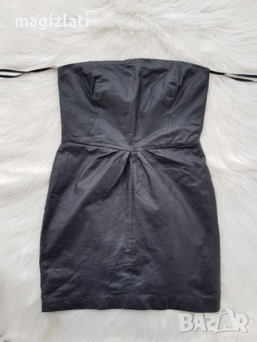 Дамска кожена рокля размер М, снимка 9 - Рокли - 39846683