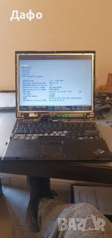 Лаптоп Lenovo R60 работещ на части