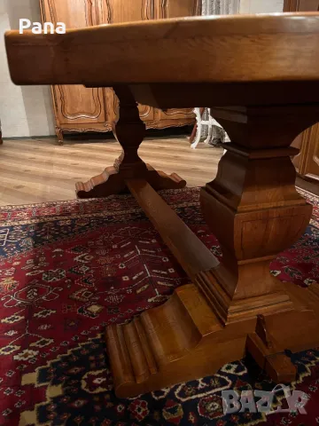 Масивна трапезна маса , снимка 7 - Маси - 49198572