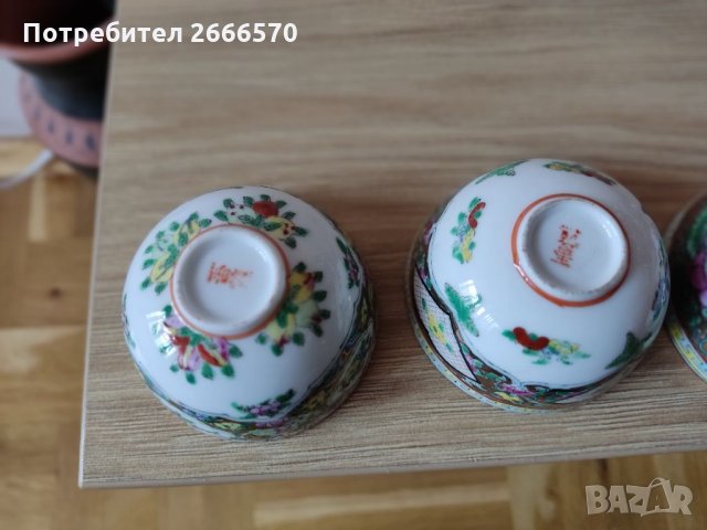 Китайска  , китайски чаши за саке, снимка 7 - Антикварни и старинни предмети - 34886204