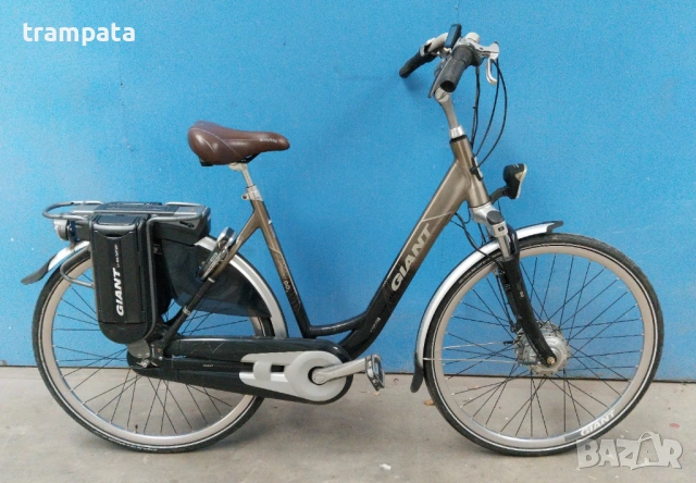 НАЙ ДОБРАТА ОФЕРТА 28 цола ,Алуминиев електрически велосипед GIANT + twist GO , снимка 9 - Велосипеди - 53213020