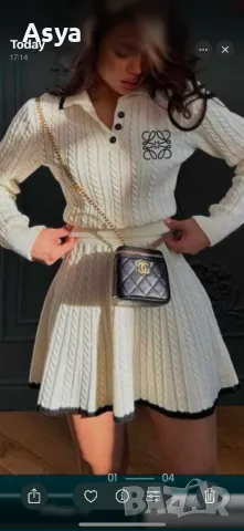 Дамски сет плетиво, снимка 4 - Комплекти - 48718901