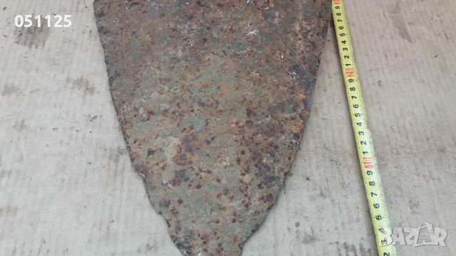 масивен кован възрожденски лемиш, рало, плуг , снимка 4 - Антикварни и старинни предмети - 38015272