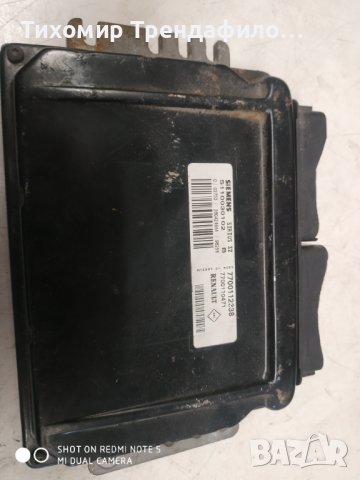 Компютър ECU 7700112338 RENAULT TWINGO  1.2 SIRIUS 32 , SIRIUS32, 7700110471, S110030102B , S1100301, снимка 2 - Части - 39913259