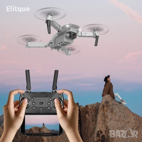 Дрон, 4k HD двойна камера, снимка 14 - Дронове и аксесоари - 52800139