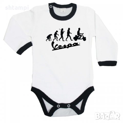 Бебешко боди VESPA Evolution, снимка 5 - Бодита за бебе - 33255724