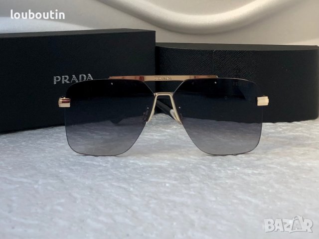 Prada 2023 мъжки слънчеви очила, снимка 5 - Слънчеви и диоптрични очила - 39011296