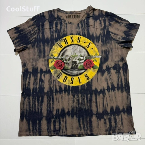 Дамска Тениска Guns N' Roses Rock Revolver Rose Размер 4XL