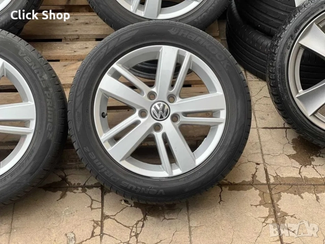 5х112 16 Джанти Фолксваген Голф Кади Тоуран VW Golf Caddy Touran 5x112, снимка 2 - Гуми и джанти - 52109192