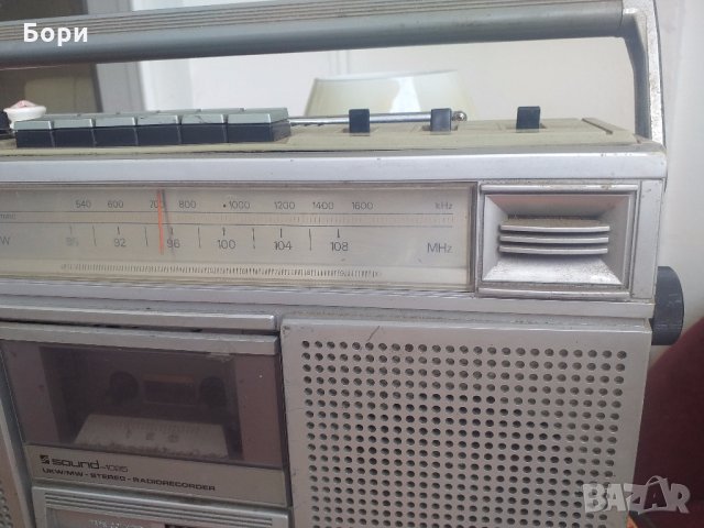 Радиокасетофон SOUND-1025, снимка 4 - Радиокасетофони, транзистори - 32886787