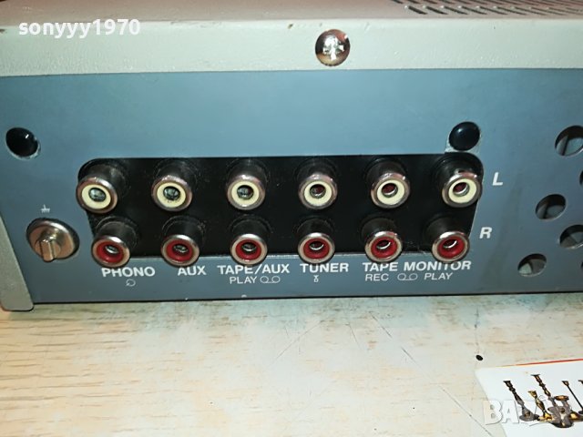 AIWA AMPLIFIER 2X50W-MADE IN JAPAN 1810221355, снимка 11 - Ресийвъри, усилватели, смесителни пултове - 38369673