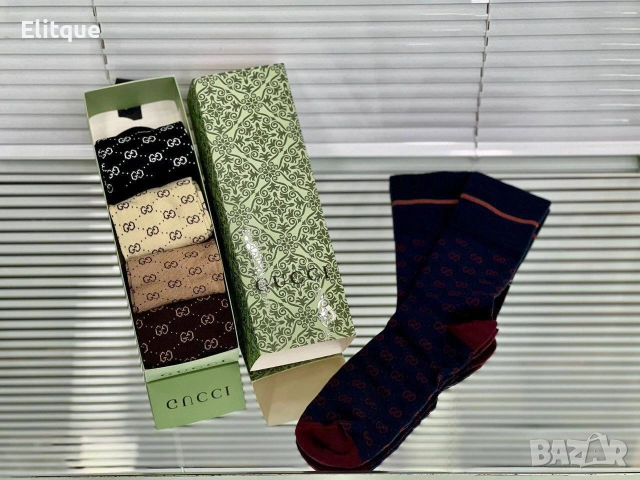 6 чифта чорапи в кутия  Tommy Hilfiger lacoste off white calvin klein louis vuitton moschino 