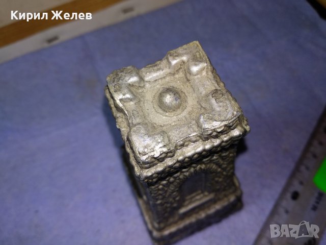 ПАМЕТНИКА на СВОБОДАТА на ШИПКА Стара ГОЛЯМА РЯДКА МЕТАЛНА СТАТУЕТКА СУВЕНИР от НРБ ПЕРИОДА 41390, снимка 6 - Колекции - 43952638