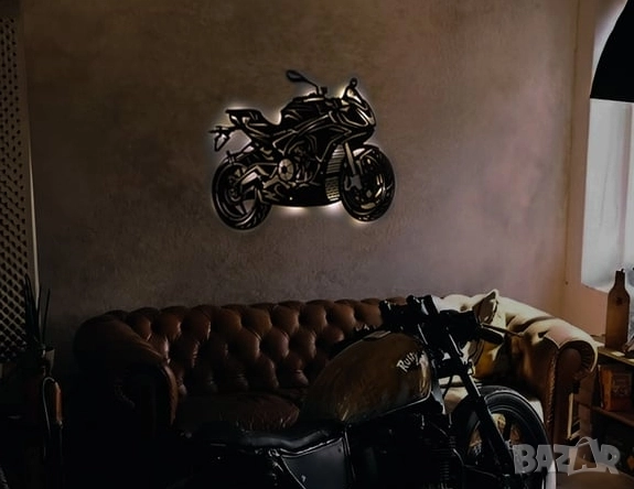   Нощна лампа с LED и Дървен Дизайн за Стена   , снимка 2 - Декорация за дома - 51685879