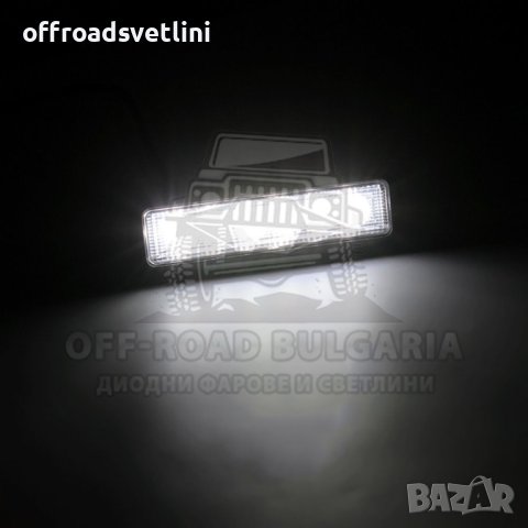 18W LED Халоген Диоден Диоден фар за джипове, трактори, мотокари и др., снимка 3 - Аксесоари и консумативи - 40394934
