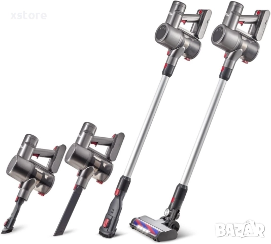 Вертикална акумулаторна прахосмукачка Voltz 250W, 2500mAh, снимка 2 - Прахосмукачки - 52796089