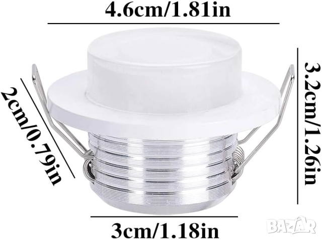 Мини LED луни ELITELIFE FC1830-2, снимка 3 - Лед осветление - 52116789