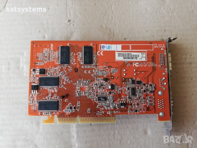 Видео карта ATi Radeon Asus A9550 GE 128MB AGP, снимка 6 - Видеокарти - 28788346