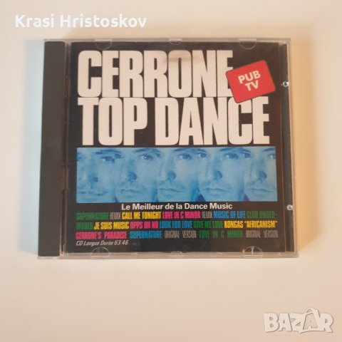 Cerrone ‎– Top Dance cd