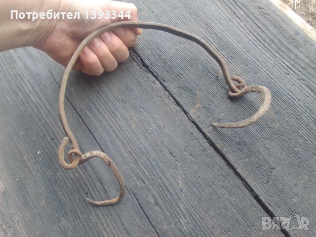 Стар кован предмет, снимка 5 - Антикварни и старинни предмети - 51417553