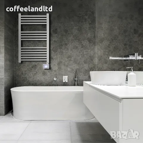 Електрически LED радиатор за баня Adler 7824, снимка 2 - Отоплителни печки - 47258978