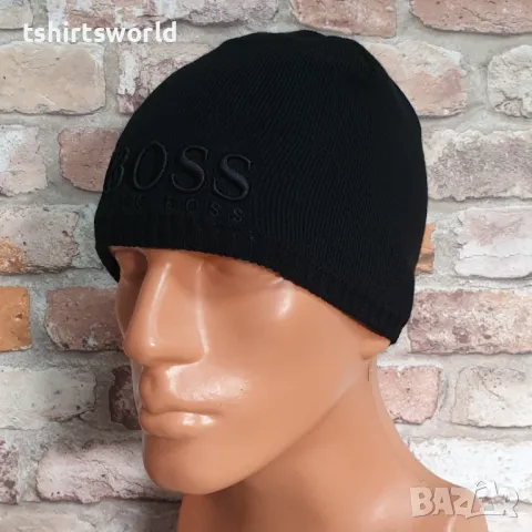 Нова зимна шапка HUGO BOSS , снимка 2 - Шапки - 47699609