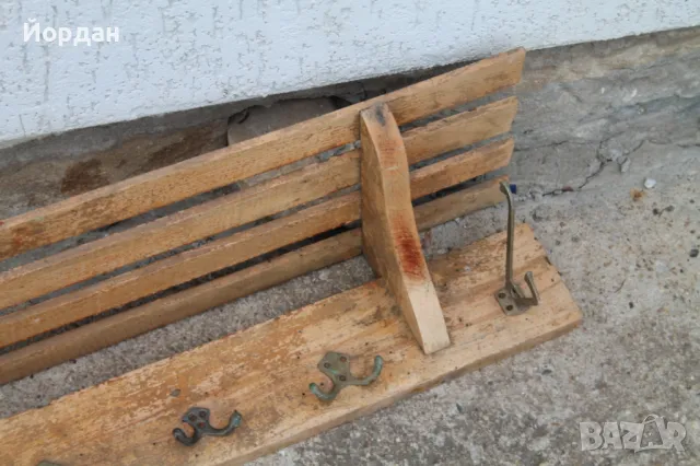 Дървена закачалка, снимка 10 - Декорация за дома - 48852455