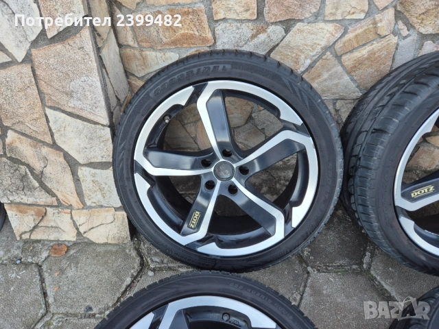 Джанти DOTZ HANZO 19 цола с гуми, снимка 2 - Гуми и джанти - 53128549
