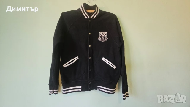 Ralph Lauren Polo Яке Jacket Varsity M New York Rap Baseball Hip-Hop, снимка 2 - Якета - 51165009