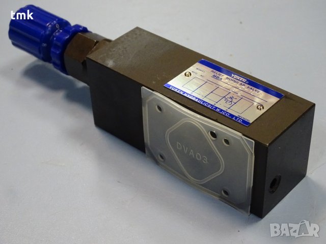 хидравличен регулатор на налягане YUKEN MBA-01-C-10T, снимка 4 - Резервни части за машини - 35032976